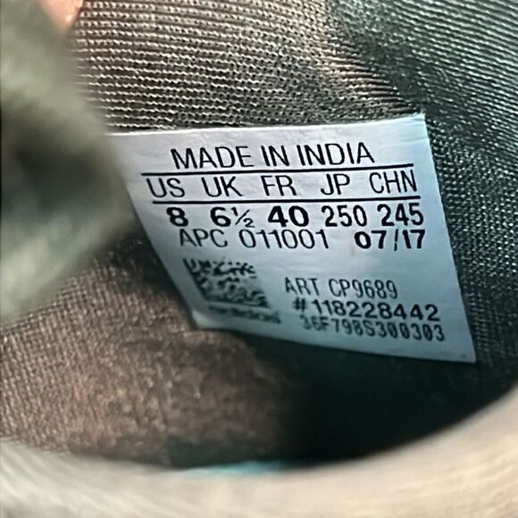 EQT Support ADV Olive Green Tennis Shoes Size 8 BIN 14 - Picture 10 of 10